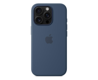 Apple Silikonowe etui MagSafe do iPhone 16 Pro denim - 1278644 - zdjęcie 4